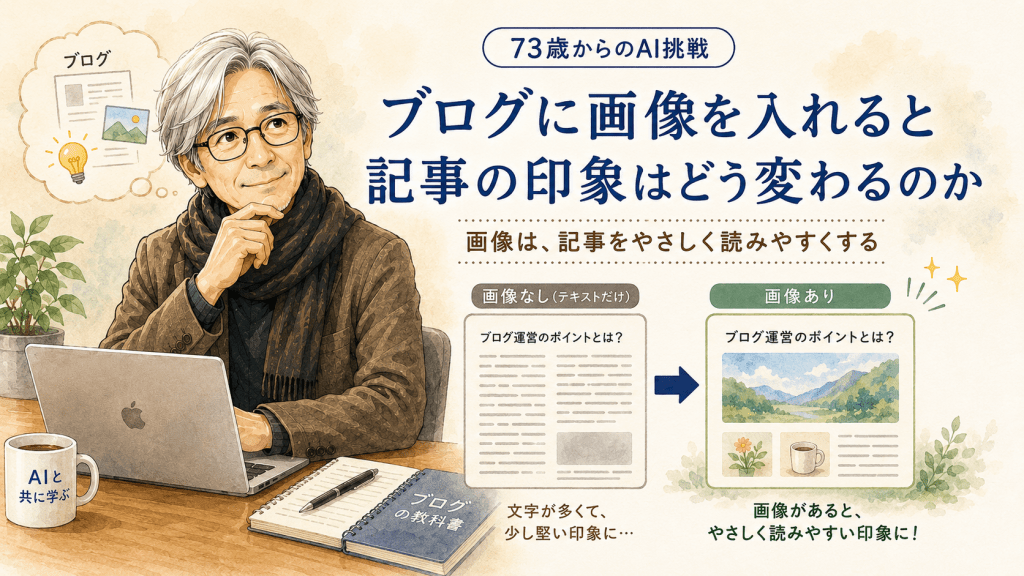 ブログに画像を入れると記事の印象はどう変わるのか 第8回