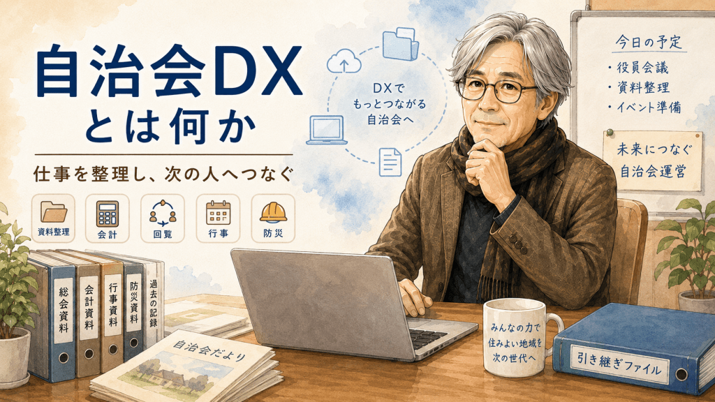 自治会DXとは何か　第21回